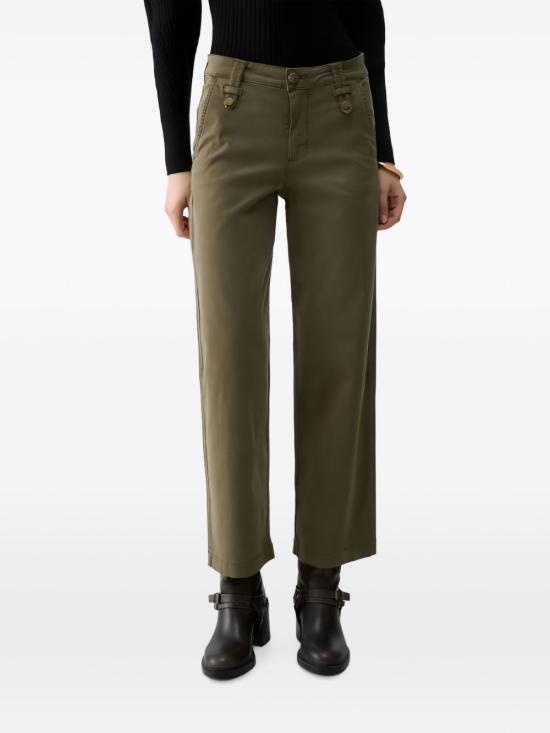 26FW 리우조 스트레이트 팬츠 WF6125T 709A90510 Verde - LIU JO