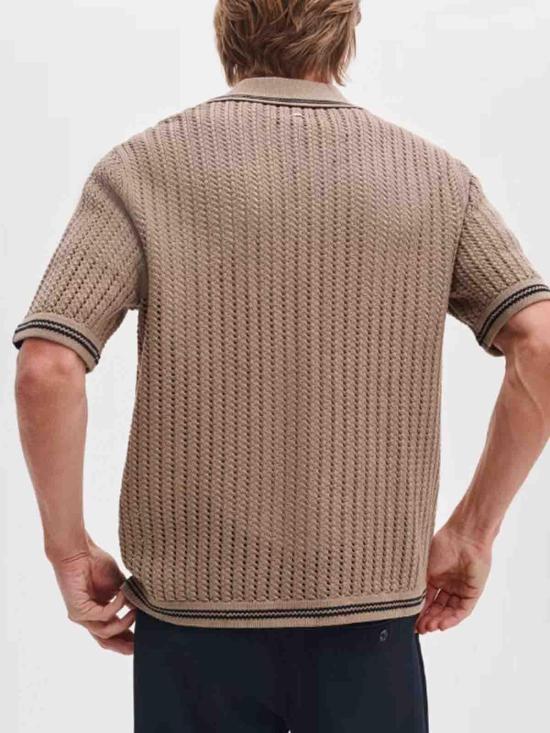 26SS 랙앤본 폴로 티셔츠 RH2926S6MCOBG Beige - RAG & BONE