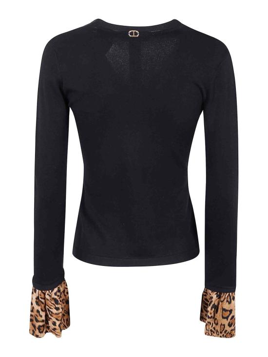 25FW 트윈셋 탑 252TP315412754 Black - TWINSET