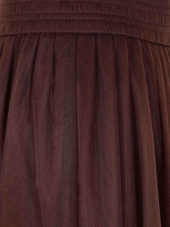 25FW 파비아나 필리피 롱 스커트 GND215F367L5391269 BROWN - FABIANA FILIPPI