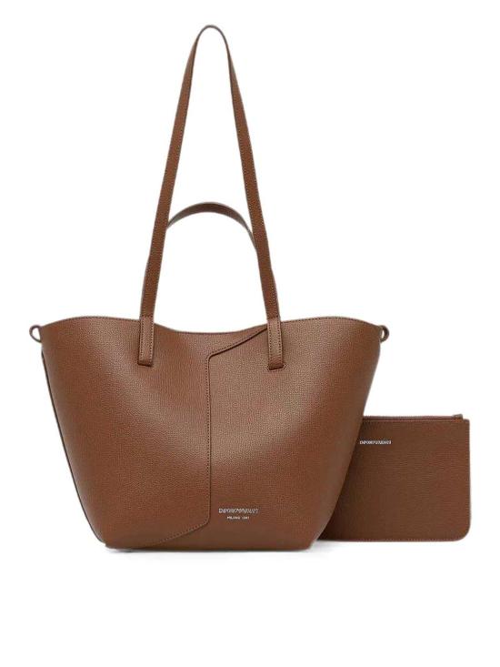26FW 엠포리오 아르마니 토트백 EW005753AF29459U6124 BROWN