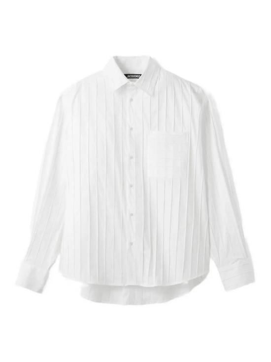 26SS 자크뮈스 긴팔 셔츠 SHM00605AW00780100 White