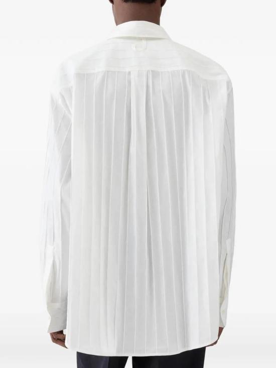 26SS 자크뮈스 긴팔 셔츠 SHM00605AW00780100 White - JACQUEMUS
