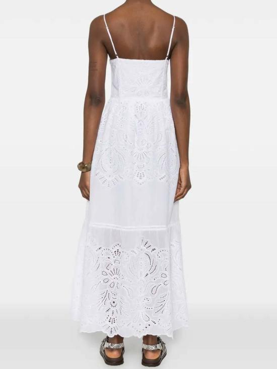 26SS 에르마노 피렌제 미디 스커트 D48EQ030EN0MF01000010 White - ERMANNO FIRENZE