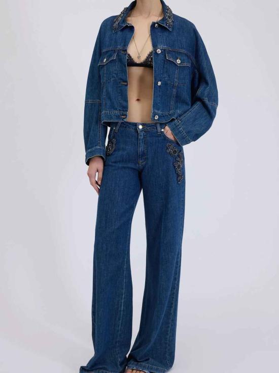 26SS 에르마노 피렌제 플레어 팬츠 D48EP055EJ4MF15200152 DENIM - ERMANNO FIRENZE