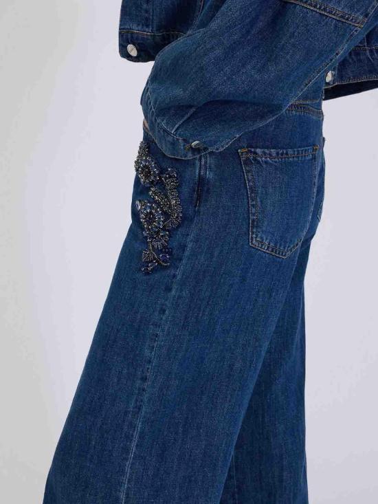 26SS 에르마노 피렌제 플레어 팬츠 D48EP055EJ4MF15200152 DENIM - ERMANNO FIRENZE