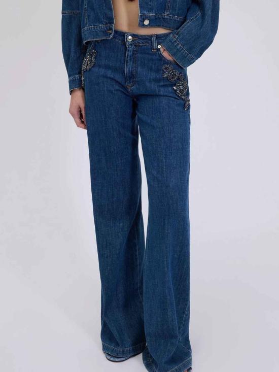 26SS 에르마노 피렌제 플레어 팬츠 D48EP055EJ4MF15200152 DENIM - ERMANNO FIRENZE