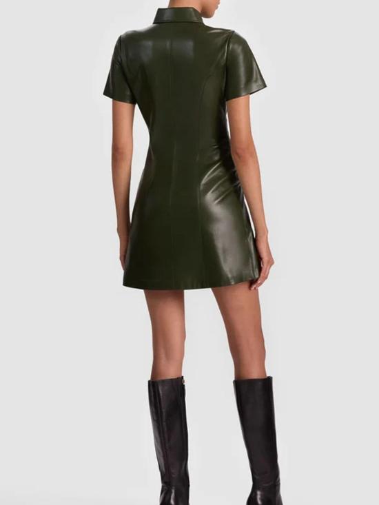 26SS 앨리스 앤 올리비아 숏팬츠 CC511J16526A307 Dark Green - ALICE & OLIVIA