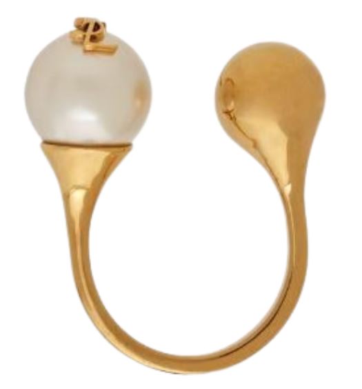 26FW 생로랑 반지 698278 Y15269366 ORO