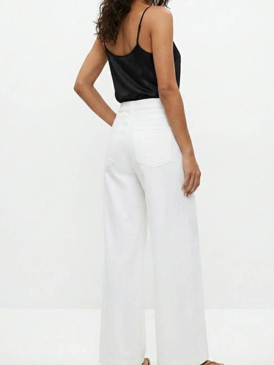 26SS 엠에스지엠 스트레이트 팬츠 4042MDP05X26711201 White - MSGM