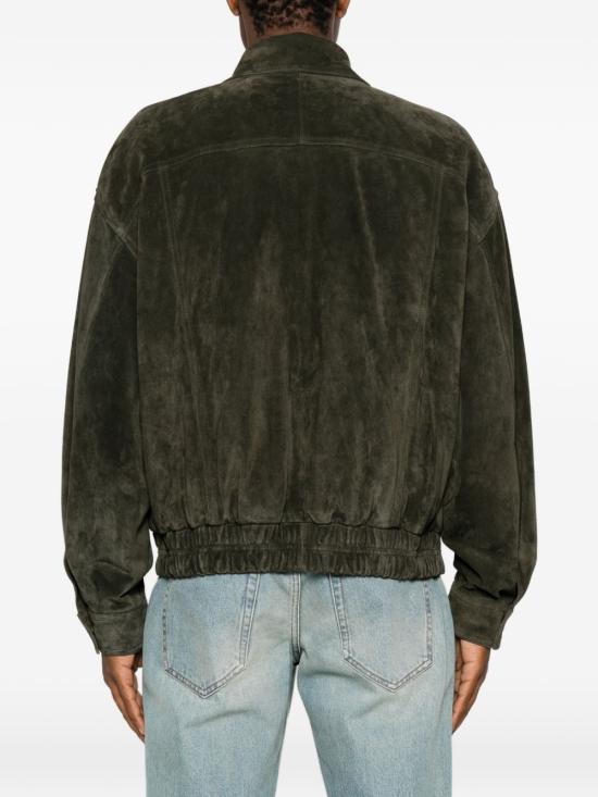 26FW 생로랑 수트 자켓 856870 YC2AY3260 Militare - SAINT LAURENT