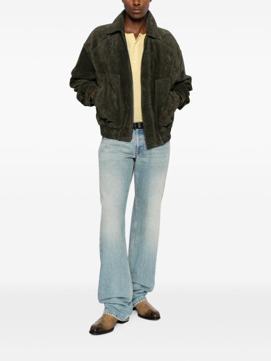 26FW 생로랑 수트 자켓 856870 YC2AY3260 Militare - SAINT LAURENT
