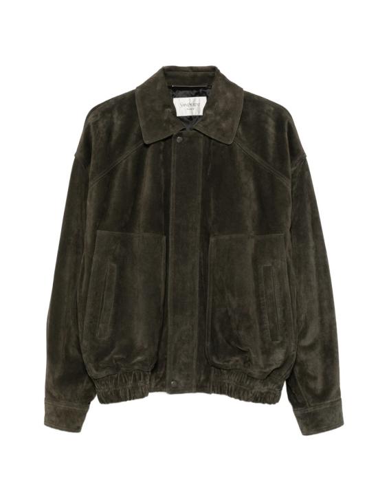 26FW 생로랑 수트 자켓 856870 YC2AY3260 Militare - SAINT LAURENT