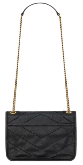 26FW 생로랑 빈티지 레더 니키 미니백 846087 0EN071000 Nero - SAINT LAURENT
