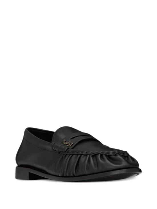 26FW 생로랑 매트 레더 서플 르 로퍼 8394712 5VAA1000 Nero - SAINT LAURENT