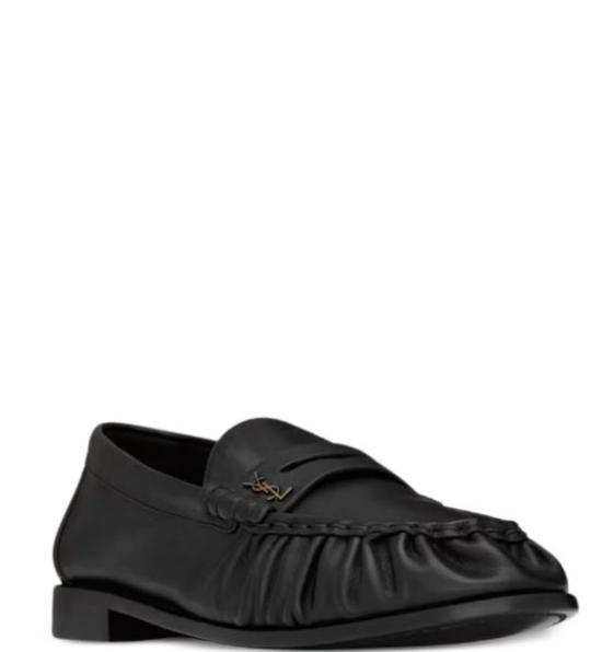 26FW 생로랑 매트 레더 서플 르 로퍼 8394712 5VAA1000 Nero - SAINT LAURENT