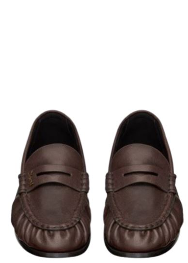 26FW 생로랑 매트 레더 서플 르 로퍼 8394712 5VAA2128 - SAINT LAURENT
