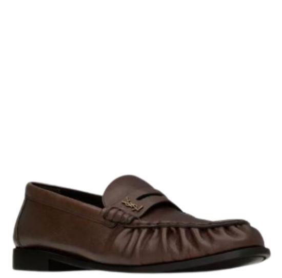 26FW 생로랑 매트 레더 서플 르 로퍼 8394712 5VAA2128 - SAINT LAURENT