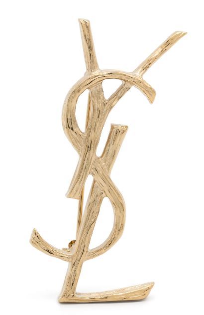 26FW 생로랑 오피움 YSL 브로치 748486 Y15008007 Oro