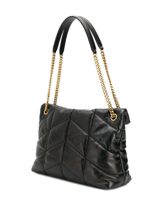 26FW 생로랑 루루 푸퍼 미디움 숄더백 5774751 EL071000 Nero - SAINT LAURENT