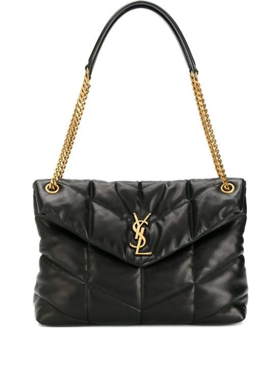 26FW 생로랑 루루 푸퍼 미디움 숄더백 5774751 EL071000 Nero - SAINT LAURENT