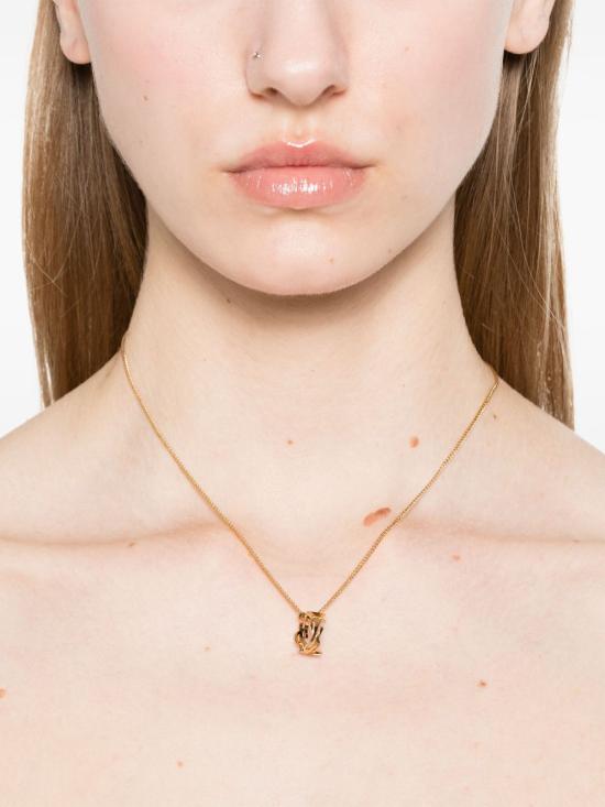 26FW 생로랑 목걸이/팬던트 822754 Y15008030 Oro - SAINT LAURENT