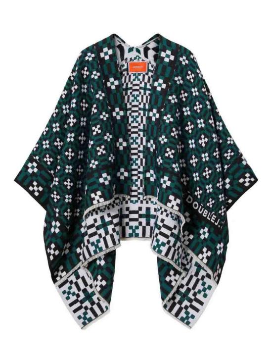 25FW 라 더블제이 케이프 SCA0059WOL025BYT02GR02 MULTICOLOUR