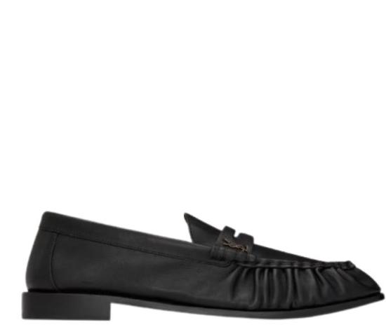 26FW 생로랑 르 로퍼 플랫 슬립온 8189082 5VAA1000 Nero
