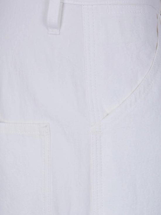 25FW 와이즈 요지 야마모토 스트레이트 팬츠 YKP040131 White - Y’S YOHJI YAMAMOTO