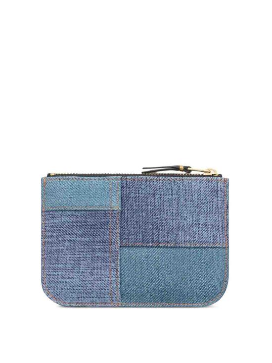 26SS 꼼데가르송 클래식 레더 라인 파우치 SA8100DPBLUEDENIM - COMME DES GARCONS