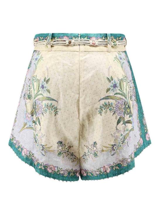 26FW 짐머만 숏팬츠 8632ASS262CSCFL CREAM - ZIMMERMANN