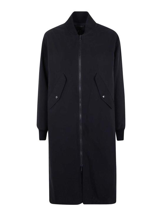 25FW 와이즈 요지 야마모토 미디 원피스 YLC149003 Black