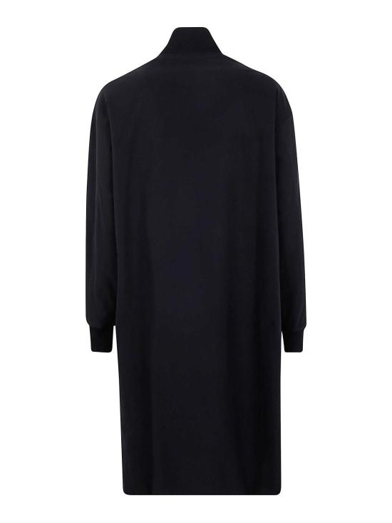 25FW 와이즈 요지 야마모토 미디 원피스 YLC149003 Black - Y’S YOHJI YAMAMOTO
