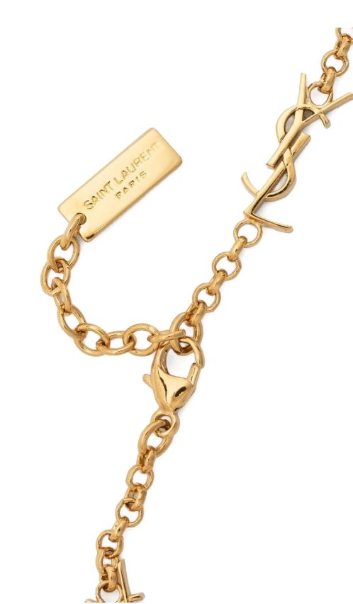 26FW 생로랑 팔찌 757664 Y15008030 Oro - SAINT LAURENT