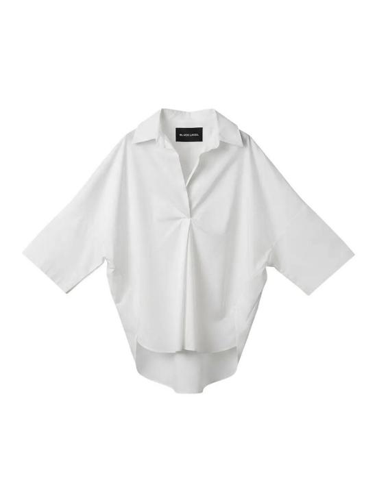 26SS 블랙 라벨 셔츠 419614E16 WHITE