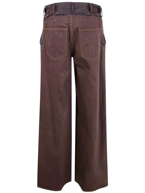25FW 사카이 팬츠 2507965601 Brown - SACAI