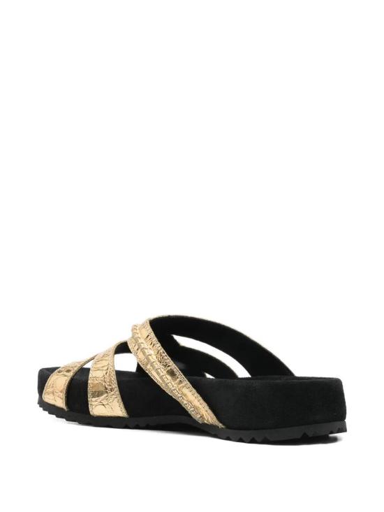 25FW 드리스 반 노튼 뮬/슬리퍼 261011769059795E15 Metallic - DRIES VAN NOTEN