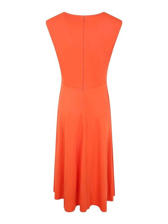  랄프 로렌 미디 원피스 250872090012 Orange - RALPH LAUREN