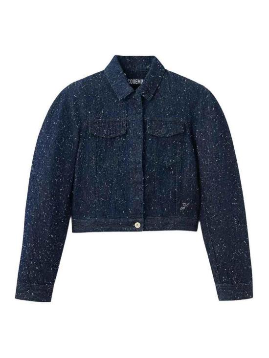 26SS 자크뮈스 오발로 드 님 데님 재킷 JAW00112AD00054380 Blue