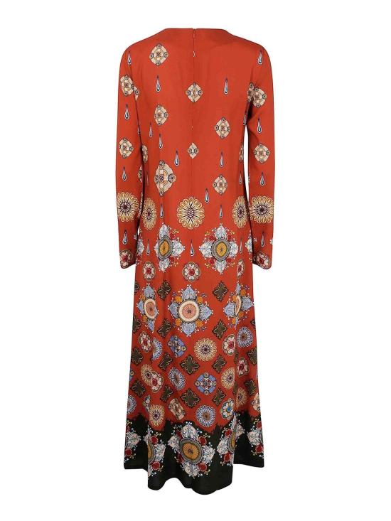 25FW 라 더블제이 롱 원피스 DRE0184VIS001NUC02OR04 BROWN - LA DOUBLEJ