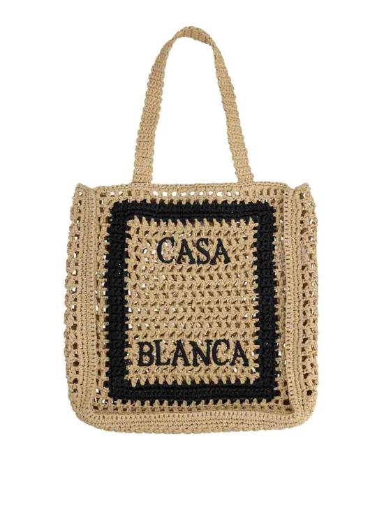 26SS 카사블랑카 토트백 ASP26BAG17501NATURAL Beige