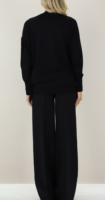26FW 액티튜드 트윈세트 스웨터 262AP3012 S218550006 NERO - ACTITUDE TWINSET