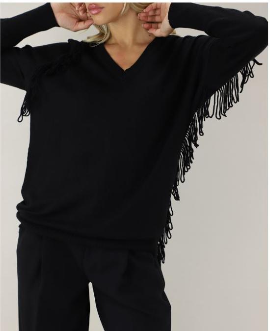 26FW 액티튜드 트윈세트 스웨터 262AP3012 S218550006 NERO - ACTITUDE TWINSET