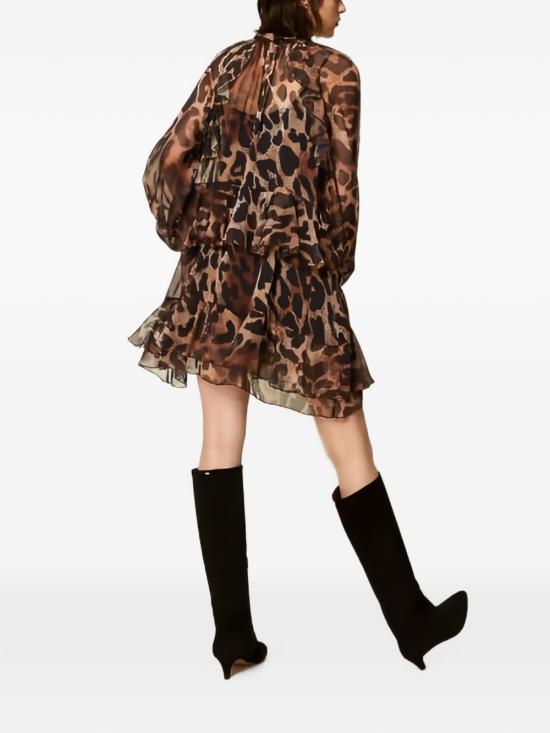 26FW 액티튜드 트윈세트 미디 원피스 262AP2212 S0868813883 St animalier - ACTITUDE TWINSET