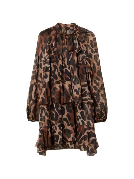 26FW 액티튜드 트윈세트 미디 원피스 262AP2212 S0868813883 St animalier - ACTITUDE TWINSET