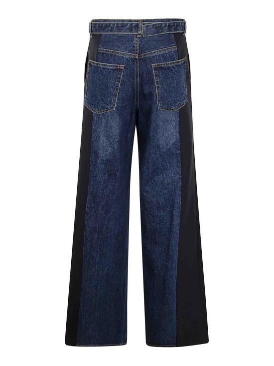  사카이 데님 팬츠 2507827405 Blue - SACAI