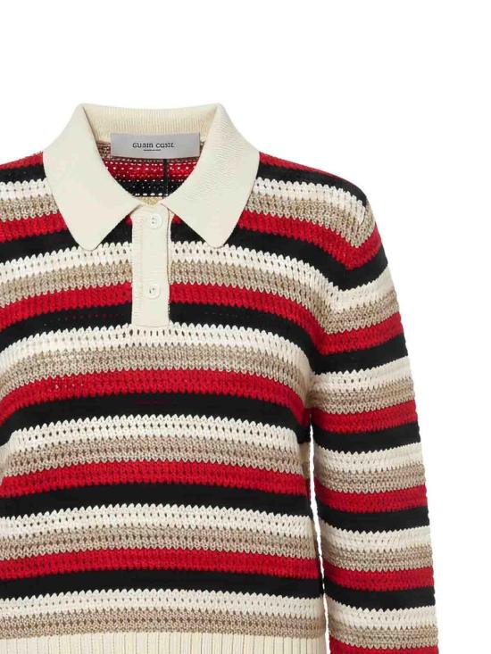 26FW 골든구스 폴로 티셔츠 GWP02857P00268010575 Multicolour - GOLDEN GOOSE