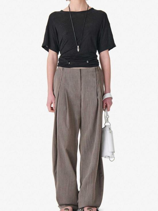 26SS 이로 반팔 티셔츠 26SWM19SORENZABLA0126S BLACK - IRO