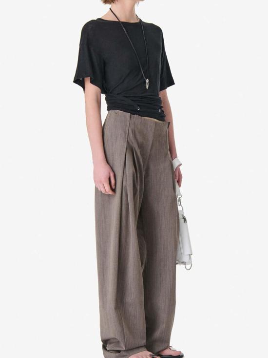 26SS 이로 반팔 티셔츠 26SWM19SORENZABLA0126S BLACK - IRO