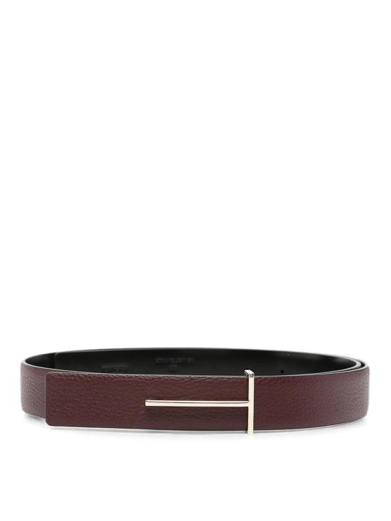 26FW 톰포드 벨트 WB338LCL624PRNALOSTCHERRYBLACK Red